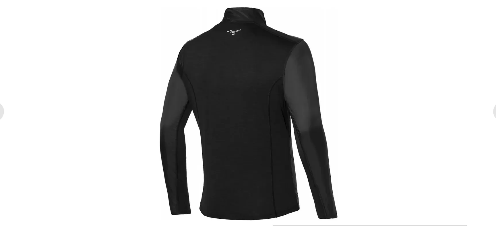 Mizuno Men's half zip technical running shirt Active Hybrid Dry Ls Hz J2GC1525 09 black