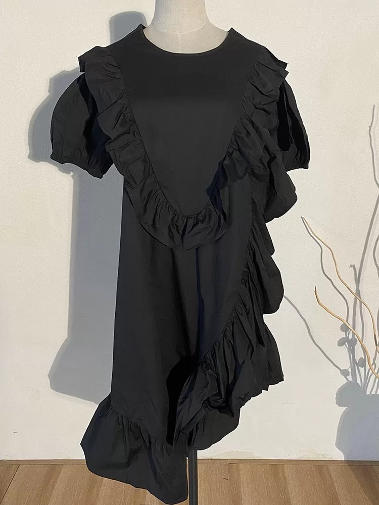 Naudia Ruffle Dress