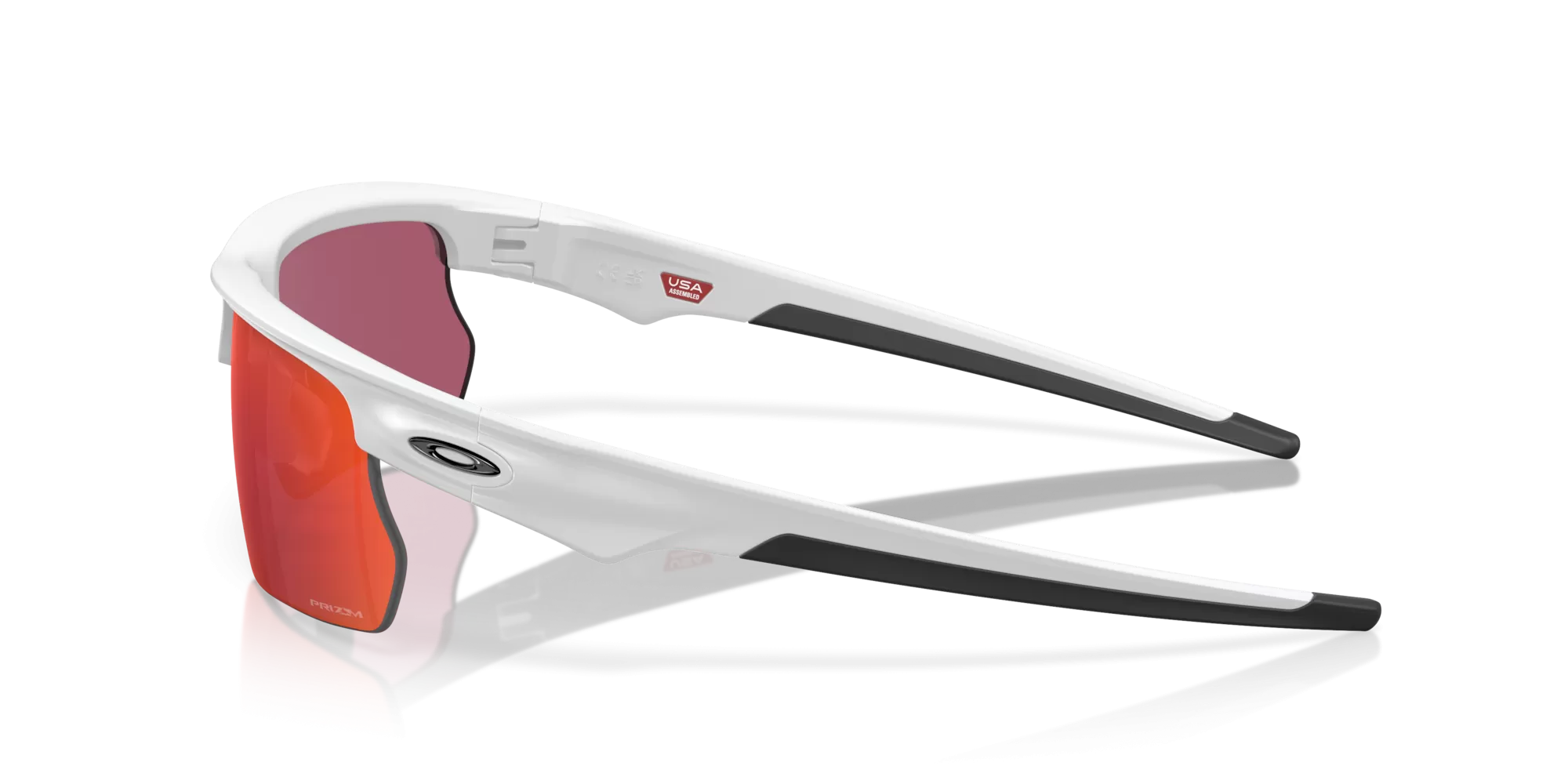 Oakley Bisaphera Matte White Prizm Field Lenses