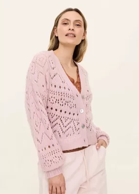 Odd Molly Forever Yours Cardigan - Peach Powder