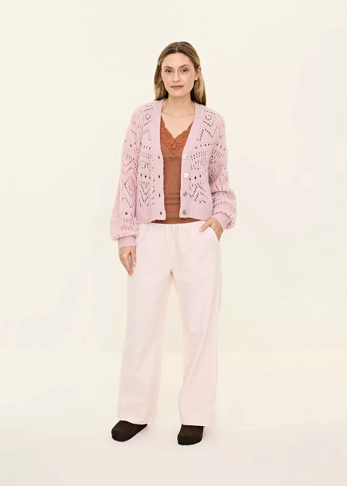 Odd Molly Forever Yours Cardigan - Peach Powder