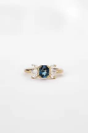 Orchid Ring with 1.11ct Sapphire