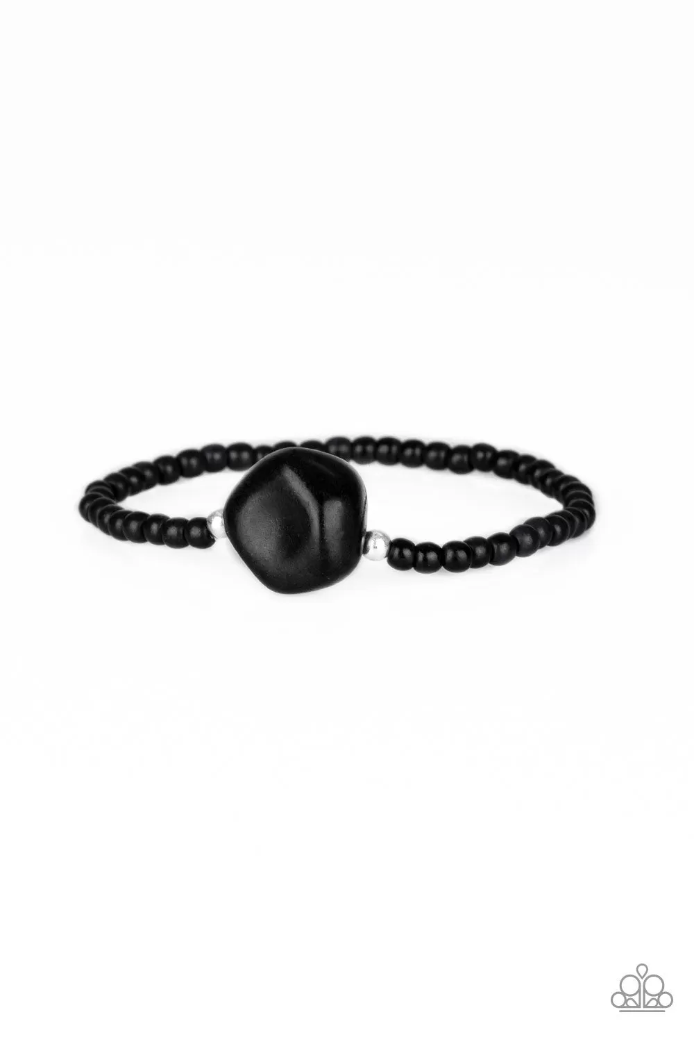 Paparazzi Eco Eccentricity Black Bracelet