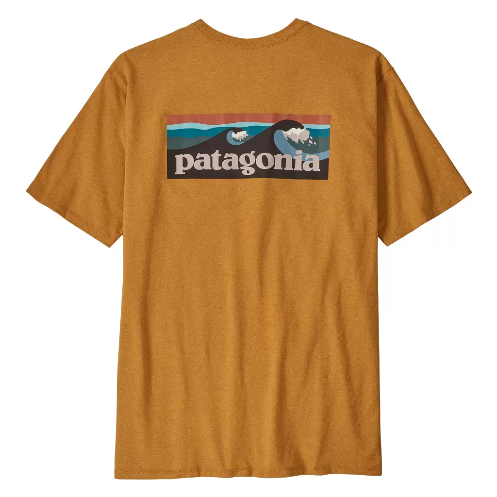 Patagonia Men's Boardshort Logo Pocket Responsibili-Tee - Past Season