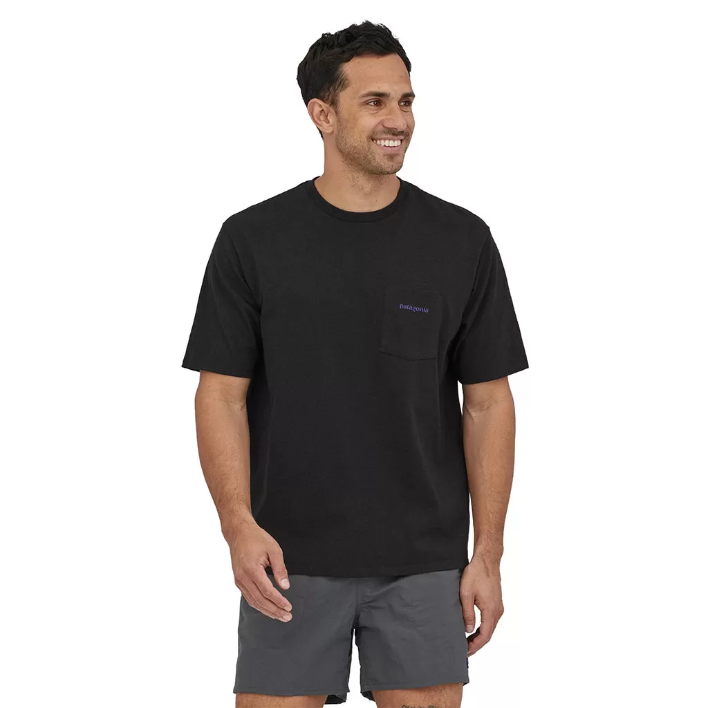 Patagonia Men's Boardshort Logo Pocket Responsibili-Tee - Past Season