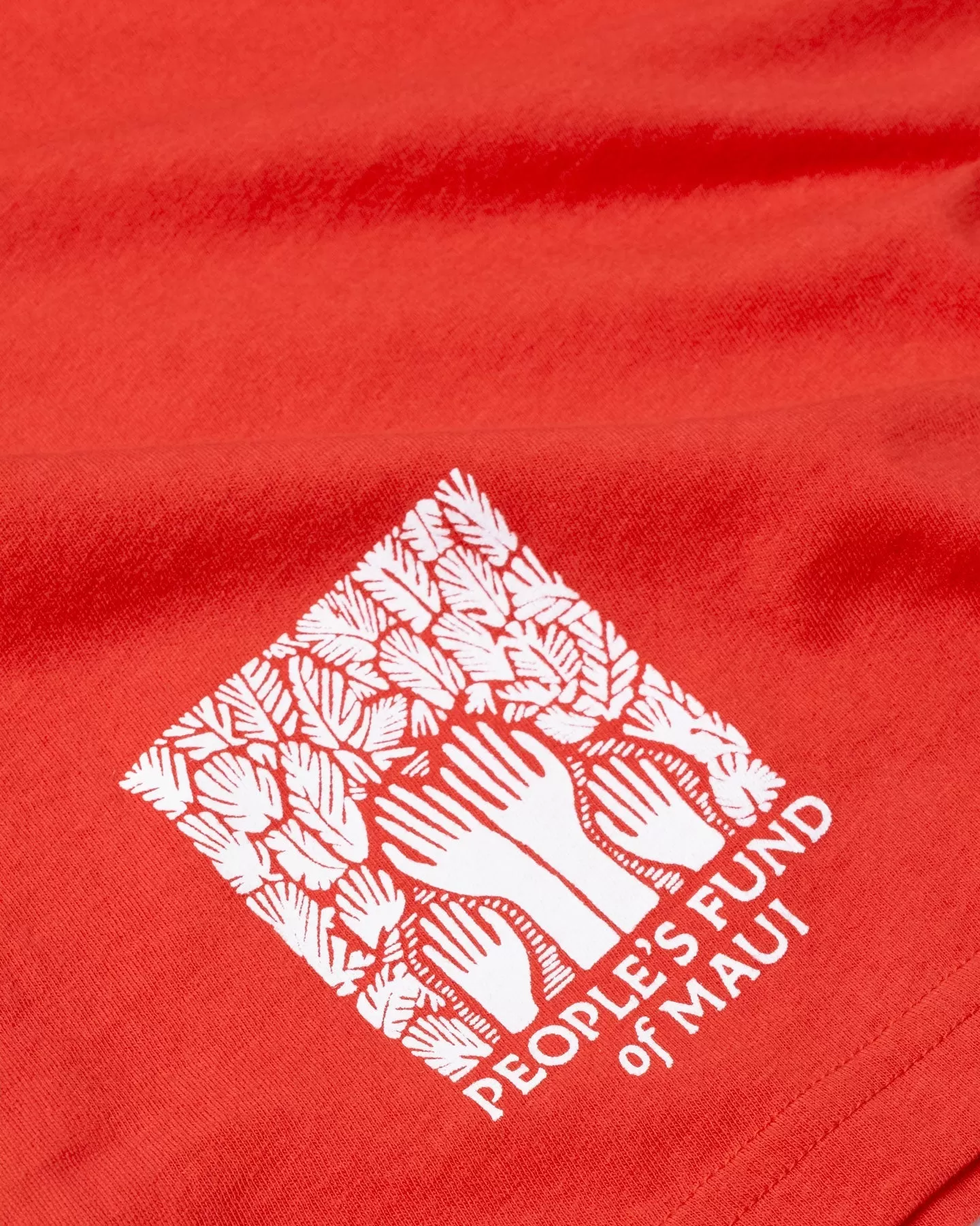 People's Fund of Maui Tee (So iLL   OTR) - Red/White