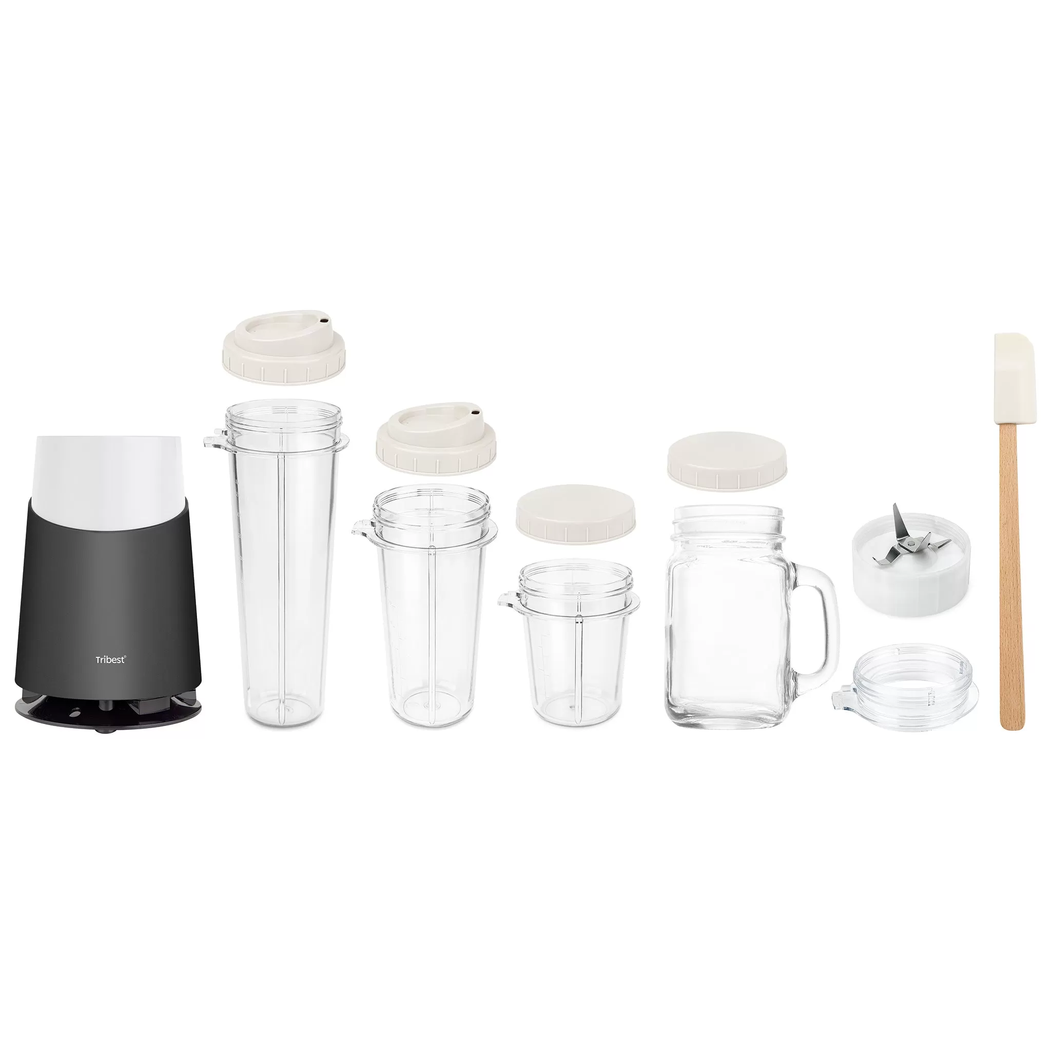 Personal Blender II Refurbished Mason Jar Ready (Basic 12-Piece Set)