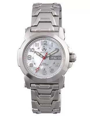 Reactor Atom Mid-Sized Ladies Watch - White MOP Dial - Steel - Bracelet