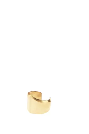 Roxy Nude Ear Cuff, Matte Gold