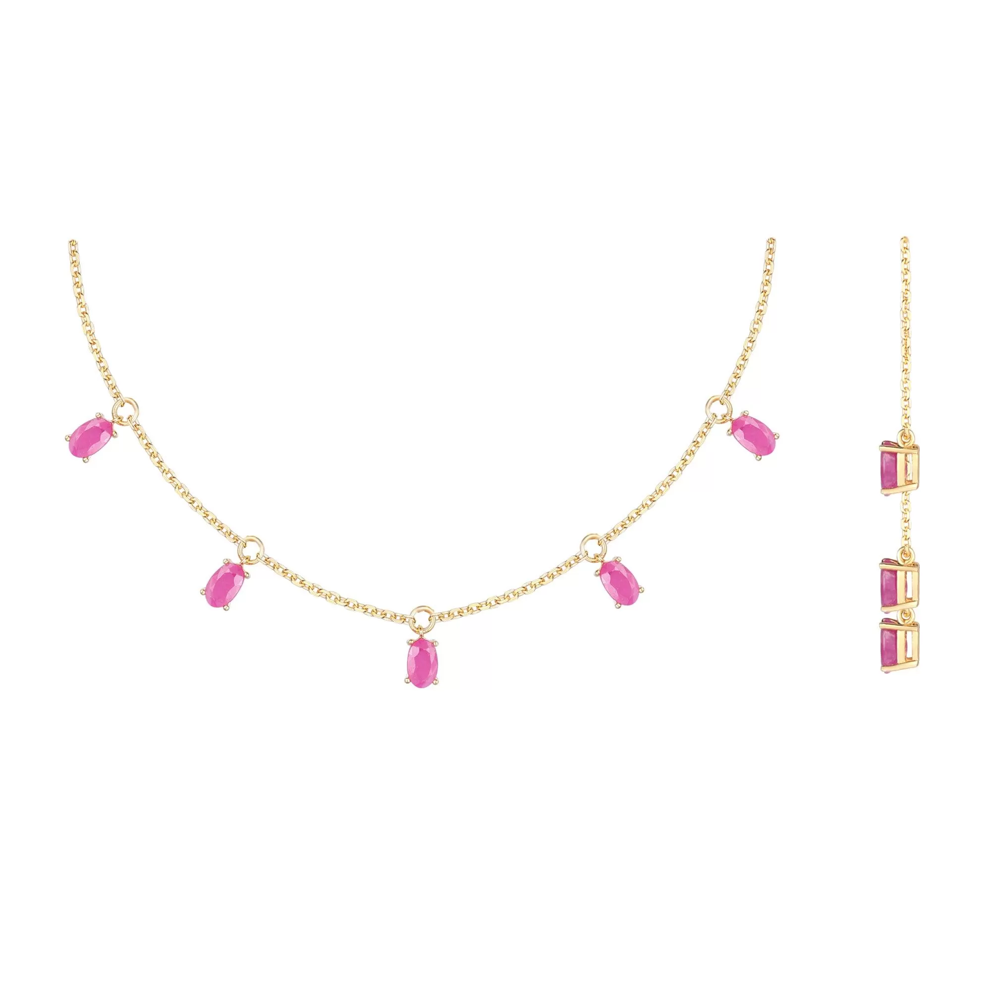 Ruby Layering Necklace