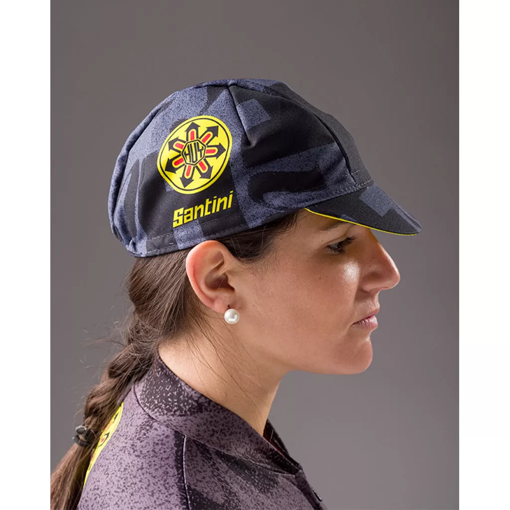 Santini TDF Mur De Huy Cycling Cap - Print