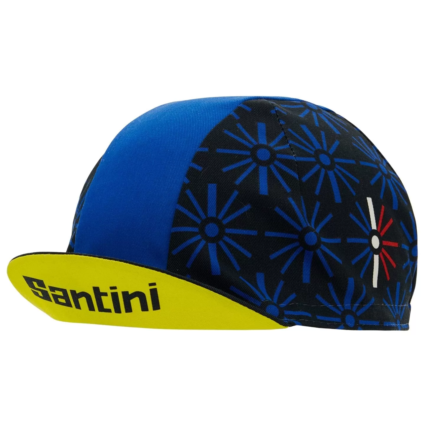 Santini Tour De France Trionfo Cycling Cap - Navy Blue