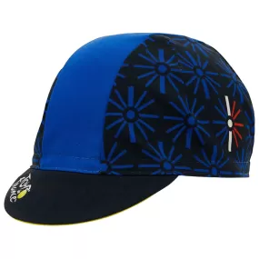 Santini Tour De France Trionfo Cycling Cap - Navy Blue