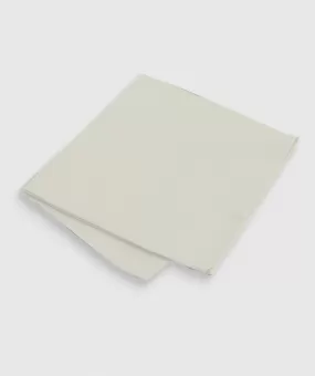 Satin Fabric Pocket Square - Ivory