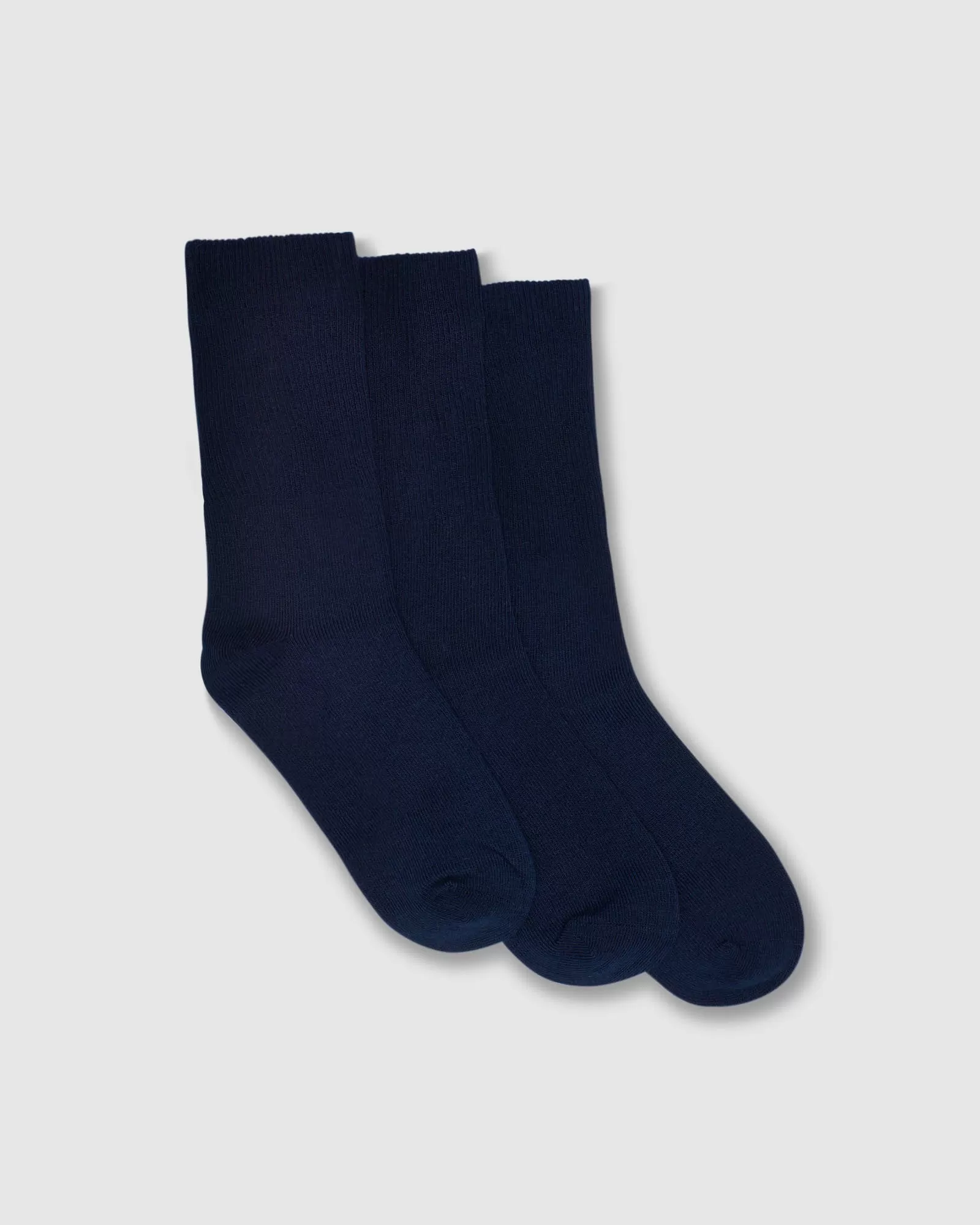 School Turnover 3 Pack Navy