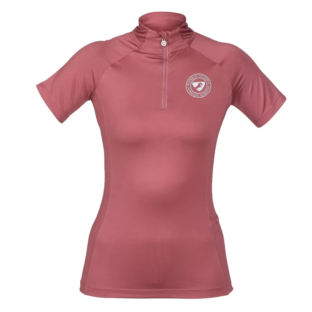 Shires Aubrion Highgate Ladies Short Sleeve Base Layer