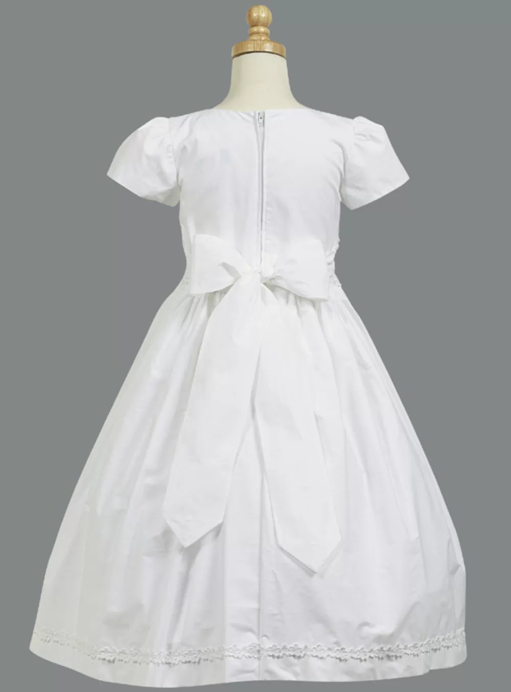 Smocked First Communion Gown