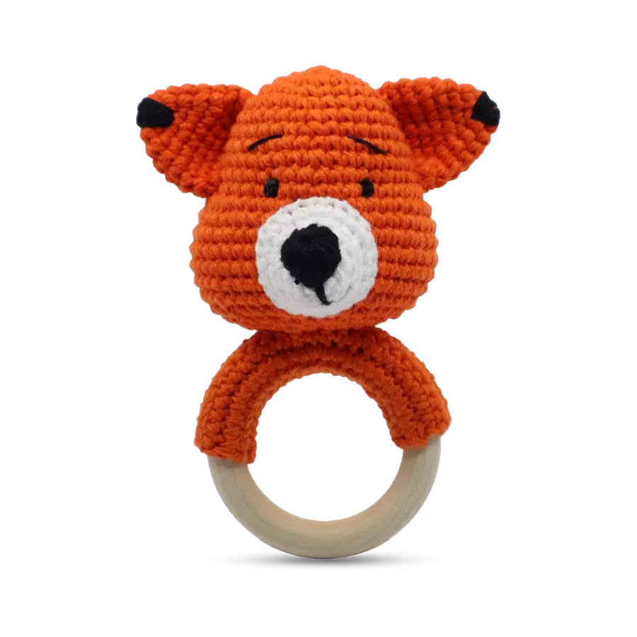 Snuggle Buddies Fox - Ring Rattle