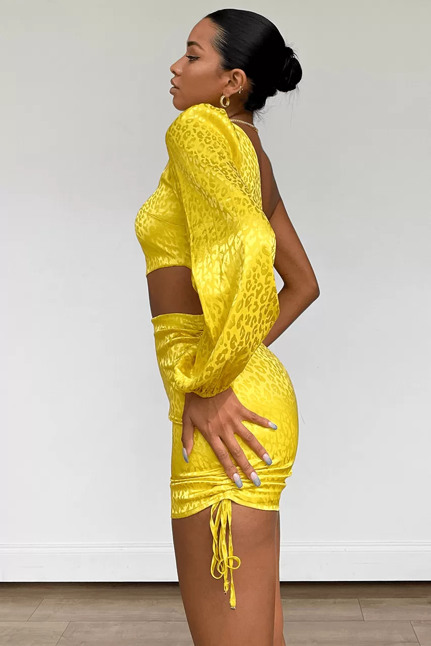 Stella Mini Dress - Yellow