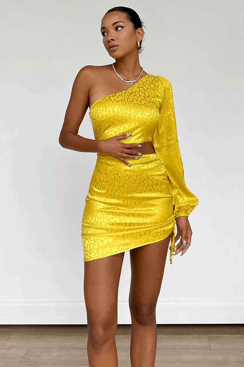 Stella Mini Dress - Yellow