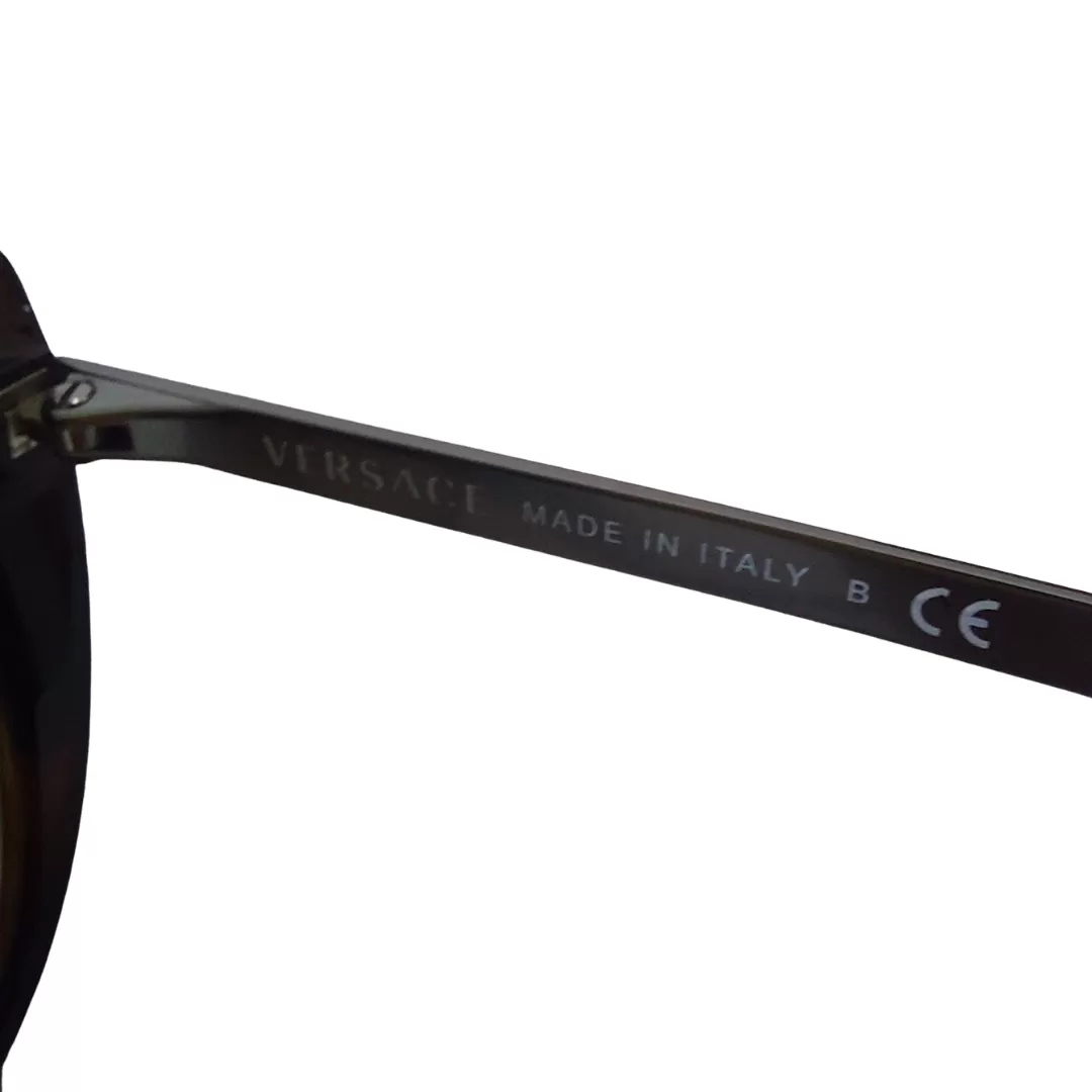 Versace Brown Cat Eye 4348 5269/71 Sunglasses | Gently Used |