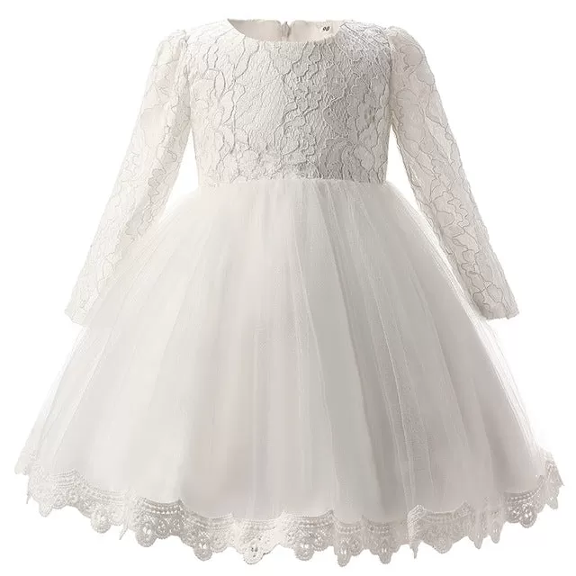 Winter Baby Christening Gown