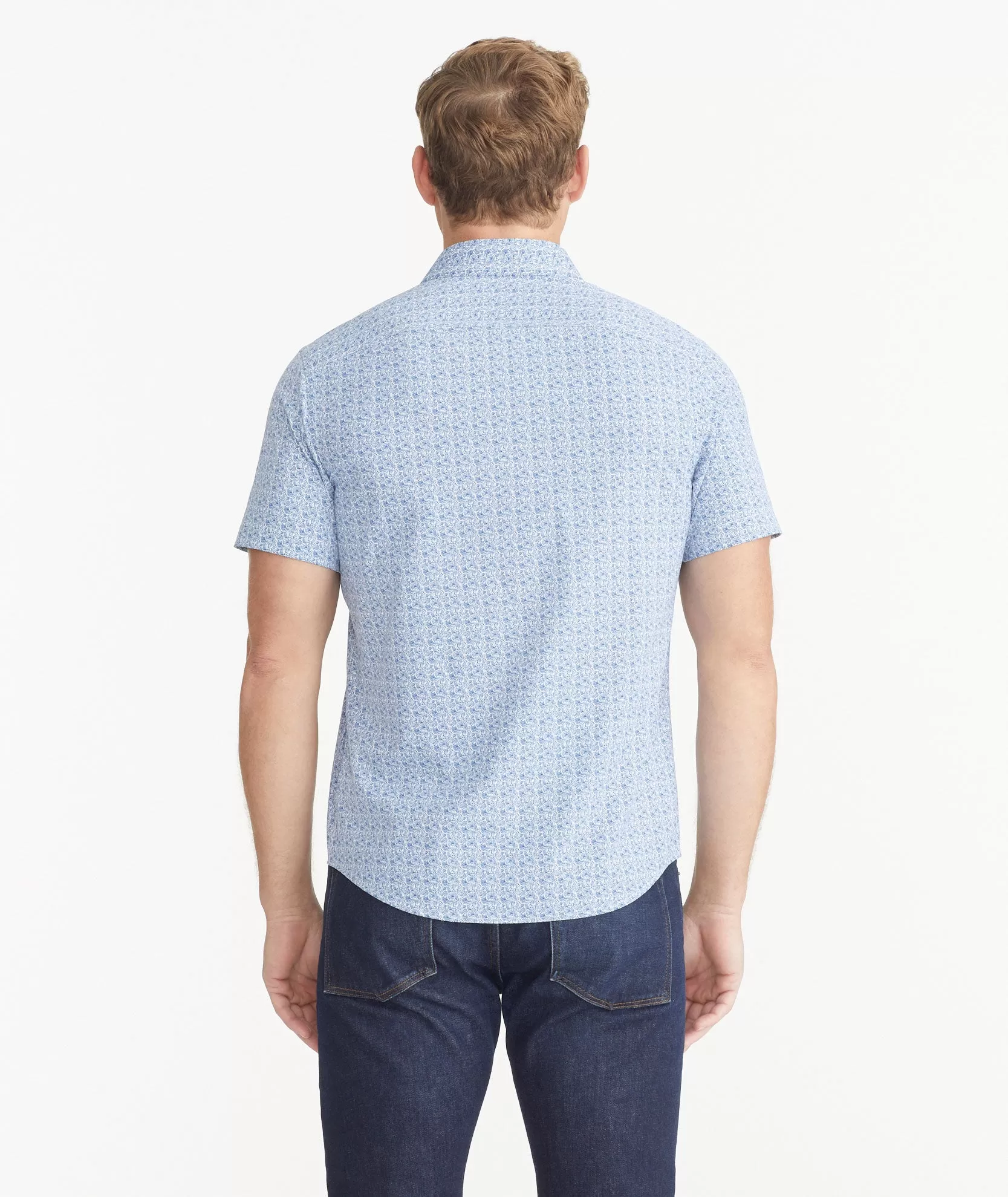 Wrinkle-Free Performance Short-Sleeve Mondello Shirt