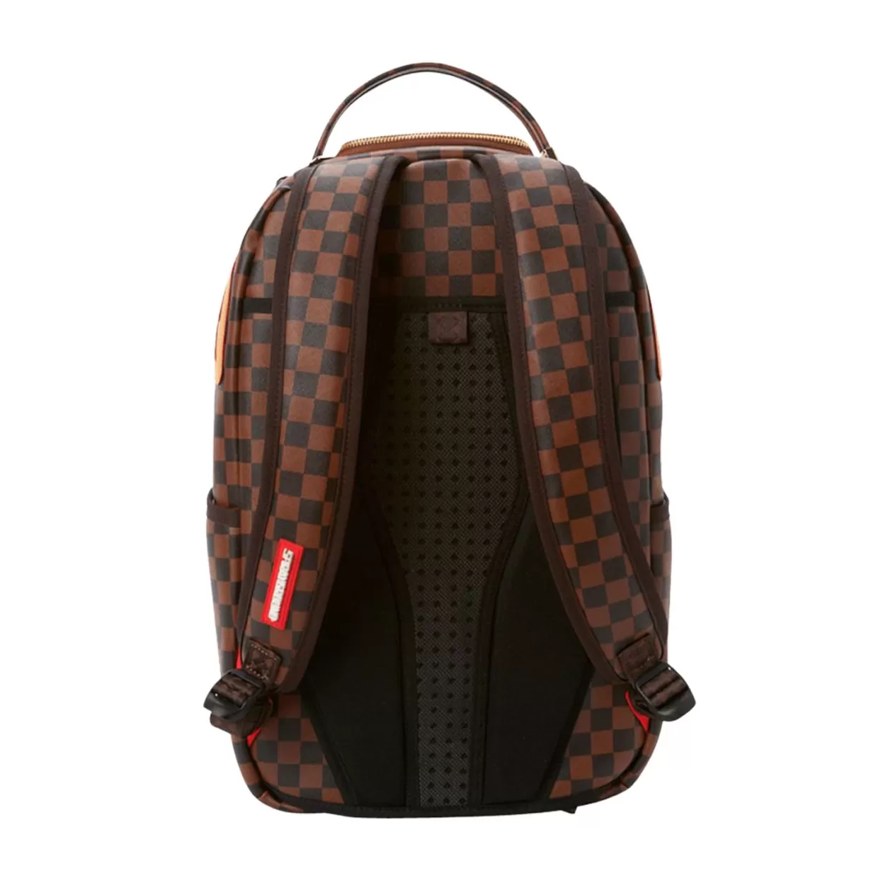 Zaino Sprayground Henny Checkered Sharkmouth Marrone